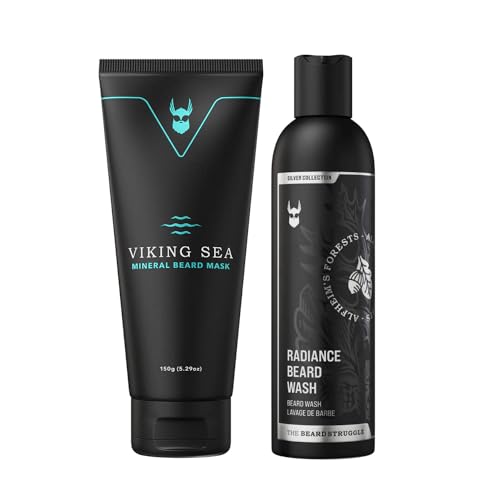 The Beard Struggle Beard Care Set - Deep Cleansing, Rejuvenates & Softens - 2 Products