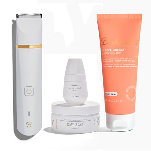 Bushbalm Body Care Set - Lightens Dark Spots, Vegan & Cruelty-Free - Includes Tush Cream & Scrub