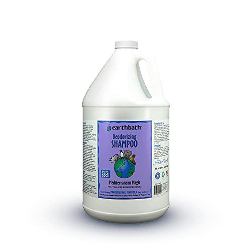 earthbath Dog Shampoo - Neutralizes Odors, Natural Ingredients, PH-Balanced - 128oz