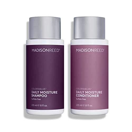 Madison Reed Daily Moisture Shampoo & Conditioner - Hydrates, Protects Color - All Hair Types
