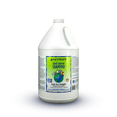earthbath Dog Shampoo - Relieves Shedding & Dander, Natural Ingredients - 128 Oz
