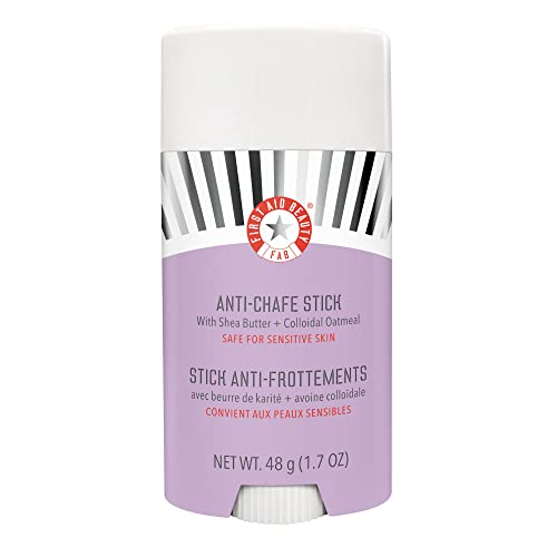 First Aid Beauty Anti Chafing Stick - Skin Comfort for 10,000 Steps, Vegan & Gluten-Free - 1.7 oz