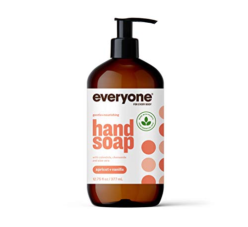 Everyone for Every Body Hand Soap - Gentle Clean, No Harsh Chemicals, Apricot & Vanilla - 12.75oz