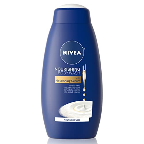 NIVEA Nourishing Care Body Wash - Gentle Cleansing, Floral Scent, 20 Fl Oz