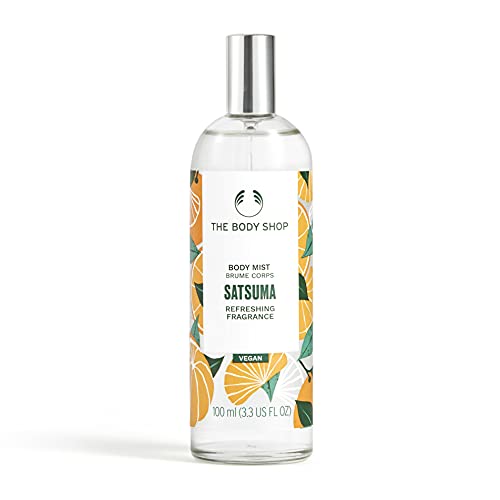 The Body Shop Satsuma Body Mist - Hydrating Citrus Refresh, Vegan, 3.3 oz in Recyclable Bottle