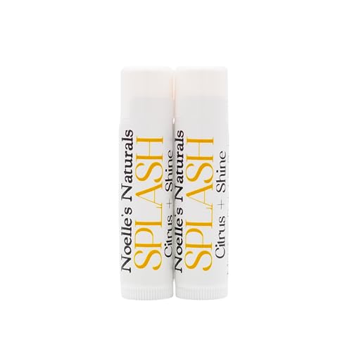 Organic Lip Balm Duo - Intense Moisture & Soothing Relief, Non-GMO, Paraben Free - Set of 2