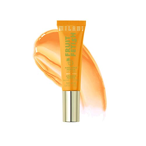 Milani Fruit Fetish Lip Balm - Deeply Hydrates, Nourishing Vegan Formula, 6 Fruity Flavors