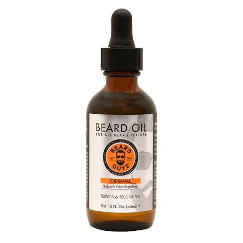 Beard Guyz Beard Oil - Nourishing Formula, Soothes Itchy Skin, Non-Greasy - 1.5 oz