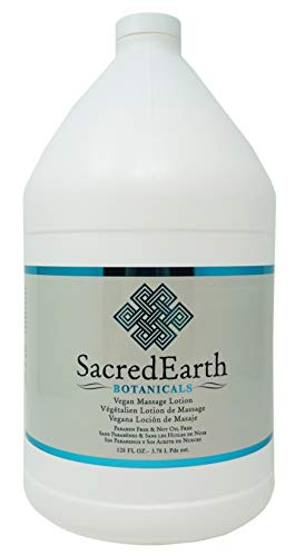 Sacred Earth Botanicals Body Lotion - USDA Organic, Vegan, Non-Greasy - 1 Gallon