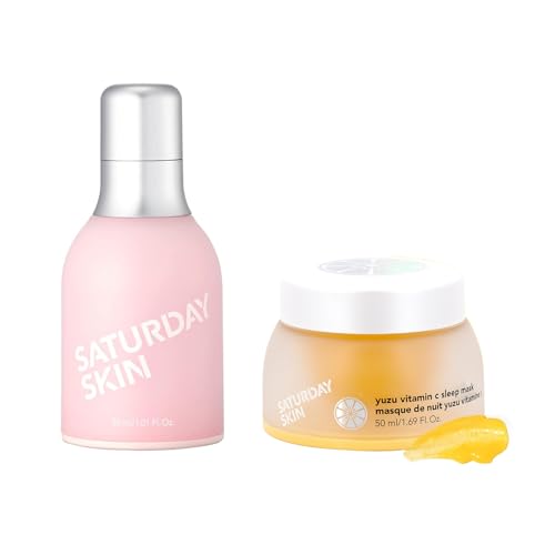 Saturday Skin Eye Cream - Reduces Wrinkles & Dark Circles, Hydrating Yuzu & Vitamin C - 30ml