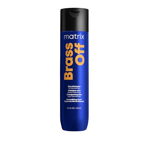 Matrix Brass Off Shampoo - Neutralizes Brassy Tones, Nourishing for Color Treated Hair - 10.1oz