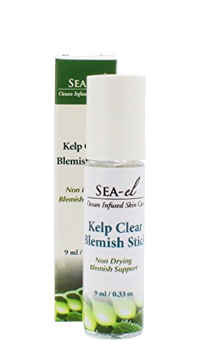 Sea El Kelp Blemish Stick - Natural Acne Relief, Hydrating Formula, Portable - 0.33 oz