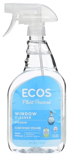 Earth Friendly Products Glass Cleaner - Streak-Free Shine, Ammonia-Free, 22 Oz