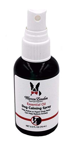 Warren London Dog Calming Spray - Relieves Anxiety Naturally with Essential Oils - 8oz