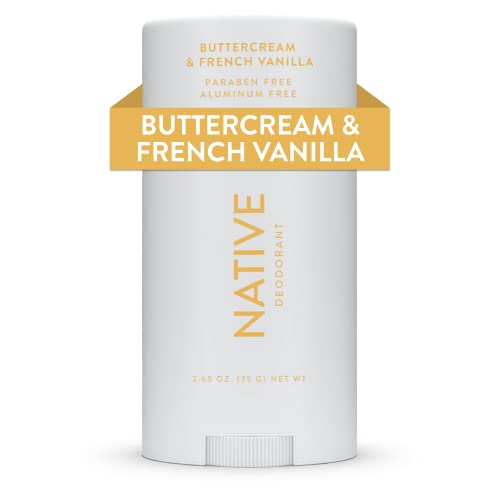 Native Deodorant - 72 Hour Odor Control, Naturally Derived Ingredients, Buttercream & Vanilla