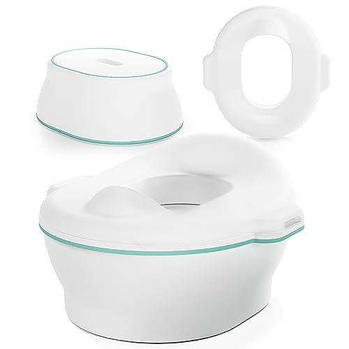 Frida Baby 3-in-1 Potty Training System - Supports All Stages, Easy-Clean Design, Includes Liners
