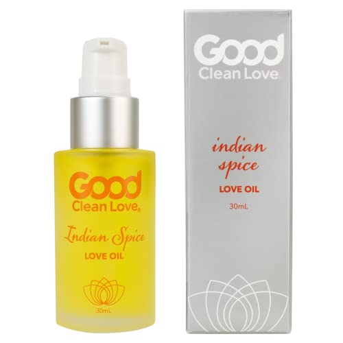 Good Clean Love Body Oil - Natural Aphrodisiac, Pure Essential Oils, Exotic Scent - 30mL