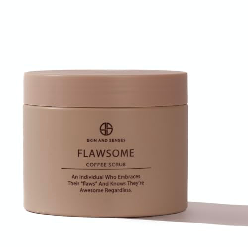 Flawsome Body Scrub - Reduces Cellulite & Aging Signs, Natural Oils, 11.5oz
