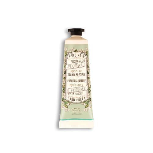 Panier des Sens Hand Cream - Nourishing for Dry Hands, Jasmine Scent, 96% Natural - 1oz