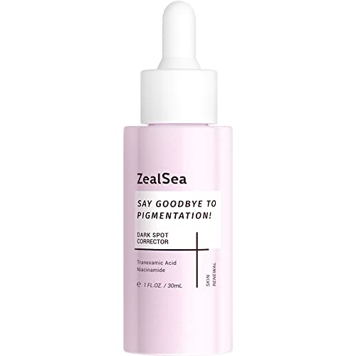 ZealSea Brightening Skin Cream - Targets Dark Spots, Evens Tone - 1.7oz Serum for All Skin Types