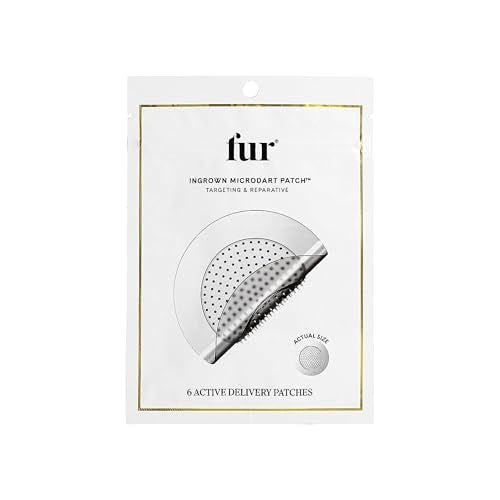 Fur Ingrown Rescue Kit - Targeted Ingrown Hair Treatment with Natural Ingredients - 6 Patches