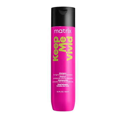 Matrix Keep Me Vivid Shampoo - Prolongs Color Brightness & Adds Shine, Sulfate-Free - 10 Fl. Oz.