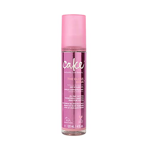 Cake Beauty The Gloss Boss Hair Oil - Nourishes, Protects Heat-Styling, No Parabens - 4oz
