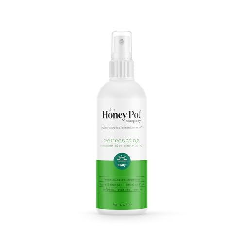 The Honey Pot Company Deodorant Spray - Refreshing Cucumber Aloe, Paraben & Sulfate Free - 4 fl. oz.