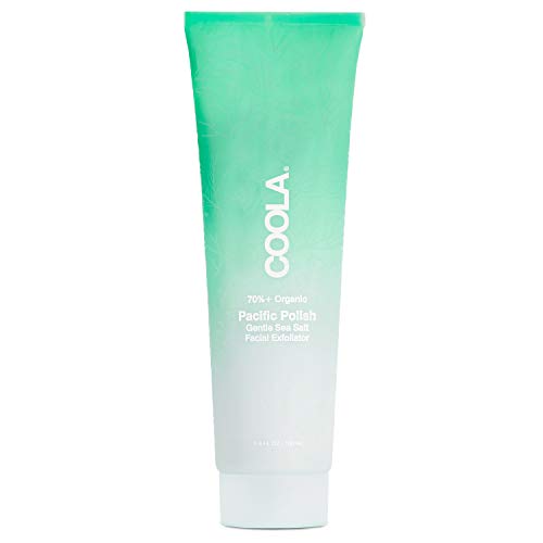 COOLA Organic Pacific Polish Exfoliator - Nourishing Coconut Oil, Sea Salt - 3.4 Fl Oz