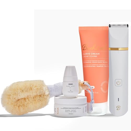 Bushbalm Body Care Set - Firming, Exfoliating & Soothing, Vegan Ingredients - 100ml, 236ml, 30ml
