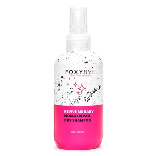 FoxyBae Revive Me Baby Dry Shampoo - Refreshes, Deodorizes, Surfactant-Free - 6oz