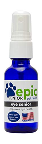 Eye Senior Pet Supplement - Supports Vision Health, Human Grade Ingredients - 2 Oz
