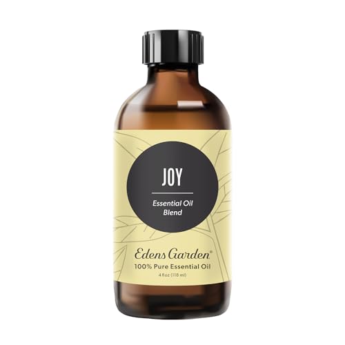 Edens Garden Joy Essential Oil Blend - Uplifting Citrus & Floral Aromatherapy - 4 oz