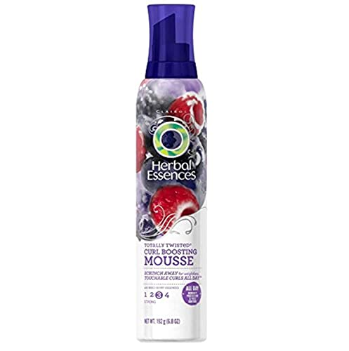 Herbal Essences Hair Mousse - Flexible Hold Styling, Lightweight Formula - 6.8 Oz, Pack of 3