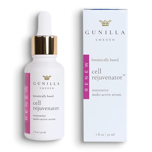 GUNILLA Cell Rejuvenator Serum - Hydrating Anti-Aging Formula with Organic Aloe Vera - 1 oz