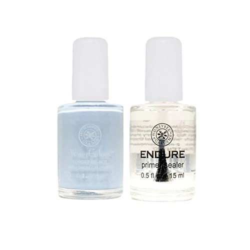 Honeybee Gardens Nail Polish Bundle - Long-Lasting, Non-Toxic, Vegan - Forget Me Not