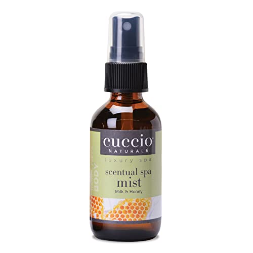 Cuccio Naturale Body Mist - Soothes Skin, Calms Mind, Milk & Honey Scent - 2 oz