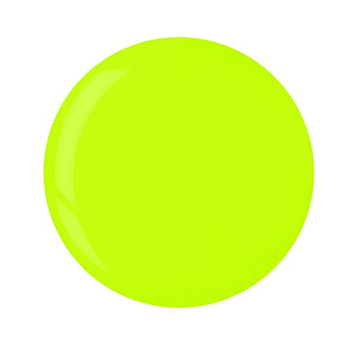 Cuccio Dip Manicure Powder - Instant Color, Strengthens Nails, Salon-Quality - Neon Yellow 45g