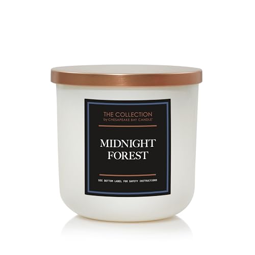 Chesapeake Bay Candle - Midnight Forest, Essential Oil Infused, 100% Recyclable - 14.5oz
