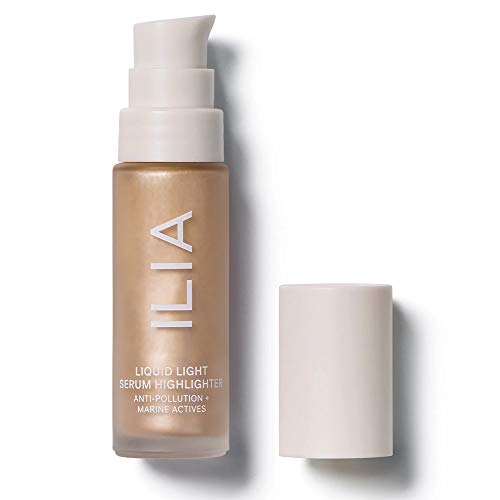 ILIA Liquid Light Serum Highlighter - Illuminates & Protects Against UV + Pollution - Nova 0.5oz