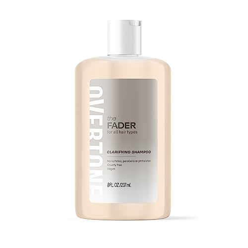 oVertone Haircare The Fader Shampoo - Gently Fades Color, Vegan Formula, 8 oz