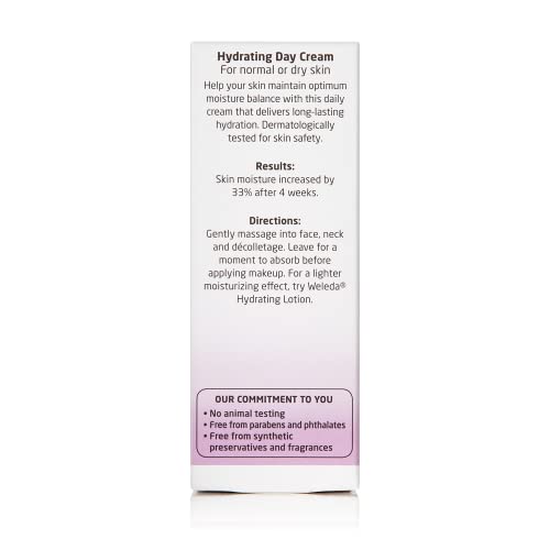 Weleda Moisturizer - Long-Lasting Hydration with Iris Root & Jojoba Oil - 1oz Tube