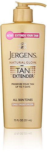 Jergens Natural Glow Moisturizer - Preserves Color, Anti-Fading Technology - 7.5oz