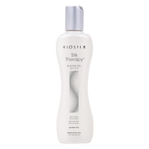 BioSilk Hair Gel - Light-Hold Shine, Non-Sticky Formula, Sulfate & Paraben-Free - 7oz