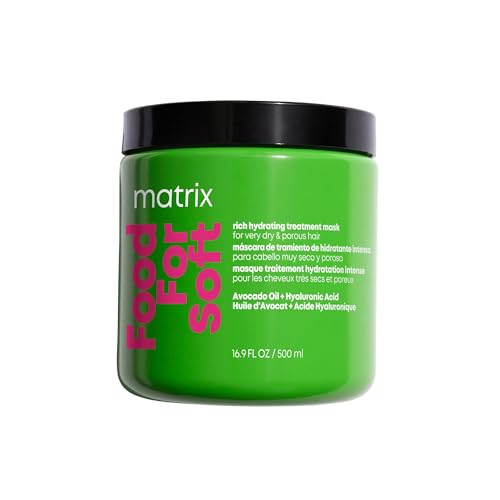Matrix Food For Soft Hair Mask - Hydrating Treatment with Avocado Oil & Hyaluronic Acid - 16.9oz
