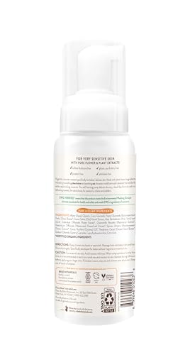 Babo Botanicals Newborn Foam Wash - Gentle Oat & Shea Formula, EWG Verified & Vegan - 8oz