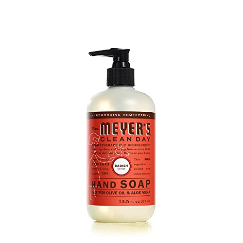 Mrs. Meyer's Hand Soap - Radish Scent, Made with Essential Oils, 12.5 Fl Oz