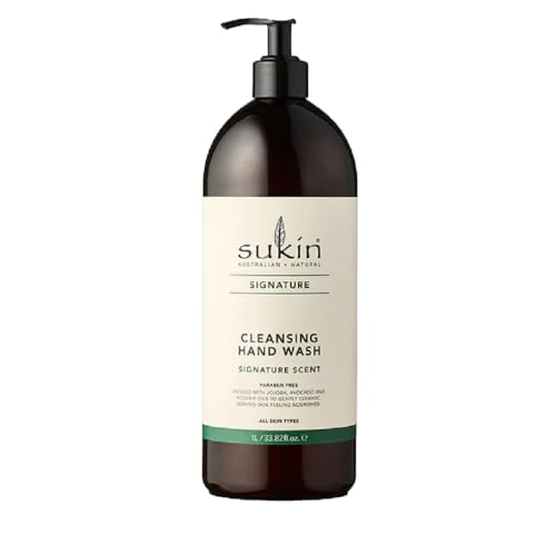 Sukin Hand Soap - Gentle Cleansing & Hydration, Natural Ingredients, 33.8oz