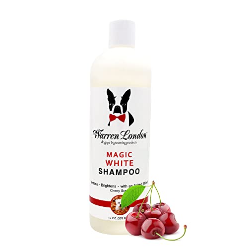 Warren London Dog Shampoo - Restores Coat Vibrance, Cherry Scent, Safe for All Pets - 17oz