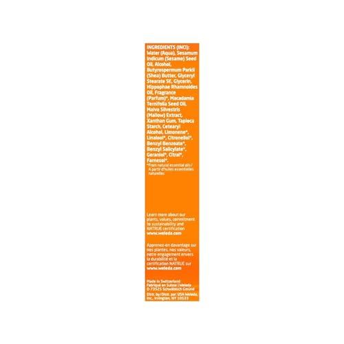 Weleda Body Lotion - Deep Hydration, Natural Sea Buckthorn Extract - 6.8 fl oz